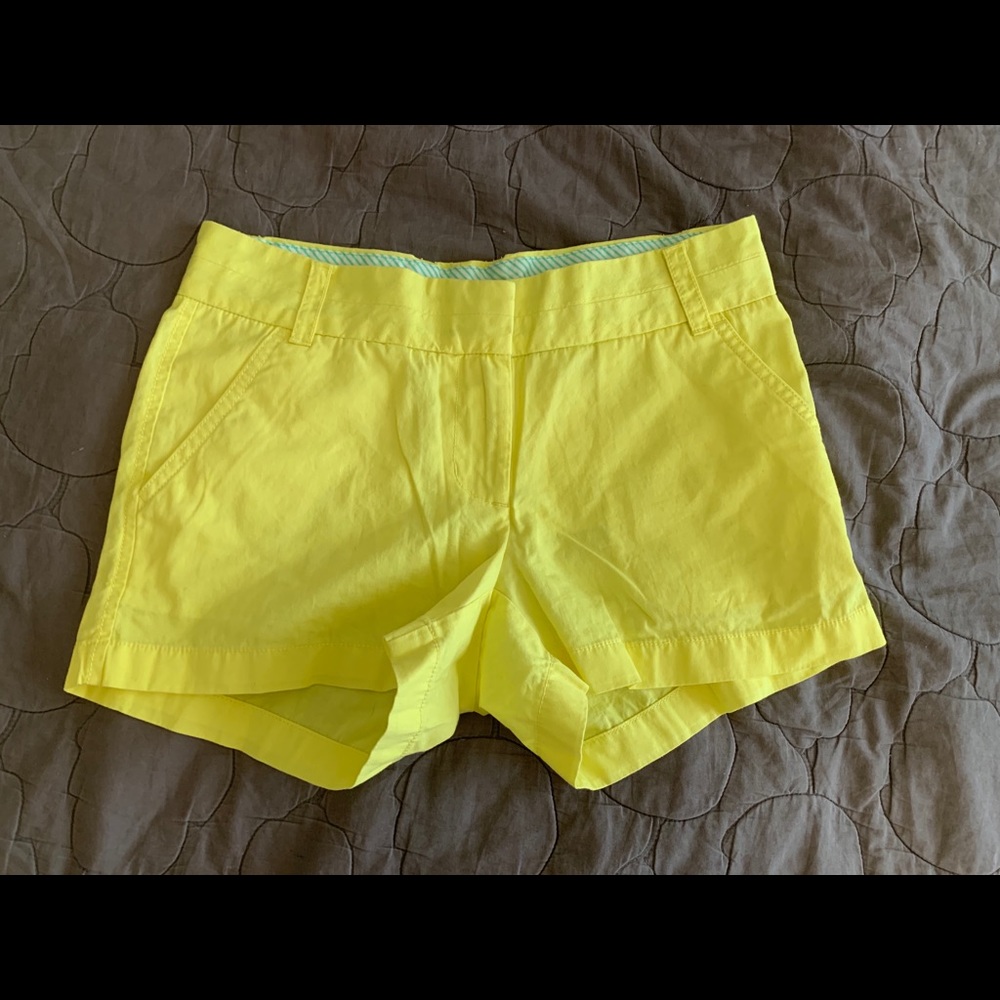 4:$25 JCREW yellow shorts!!